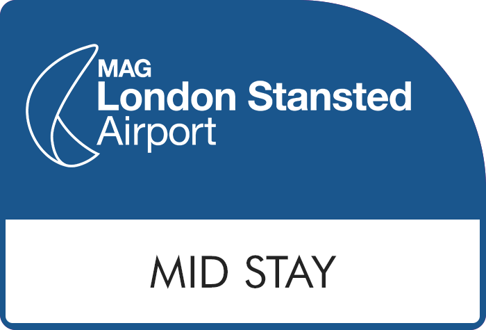 Stansted Official Mid Stay logo