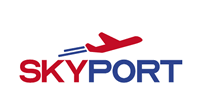 Glasgow Airport Skyport Parking by Flying Scot logo