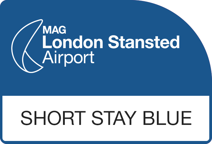 Stansted Official Short Stay - Blue Zone logo