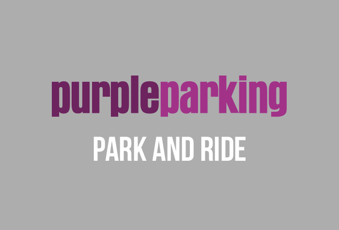 Heathrow Purple Parking Park and Ride T2 and T3 logo