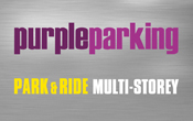Heathrow Purple Parking Park and Ride T5 logo